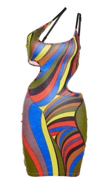 ABSTRACT DRESS