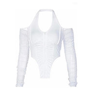 SO RUCHED TOP (WHITE)